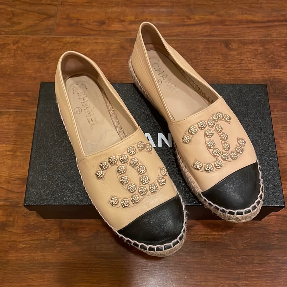 Authentic Chanel espadrilles